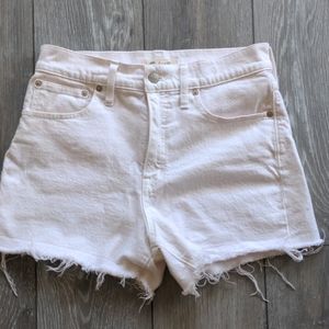 Madewell white short